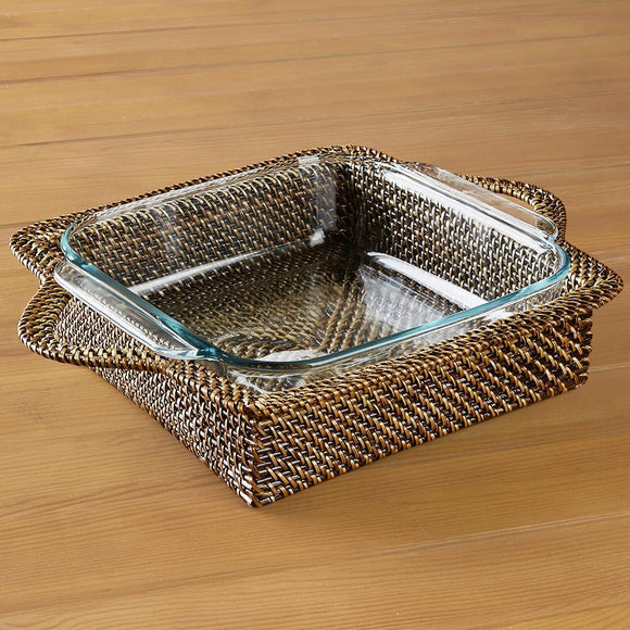 Square Basket & Anchor Baking Dish, 8x8