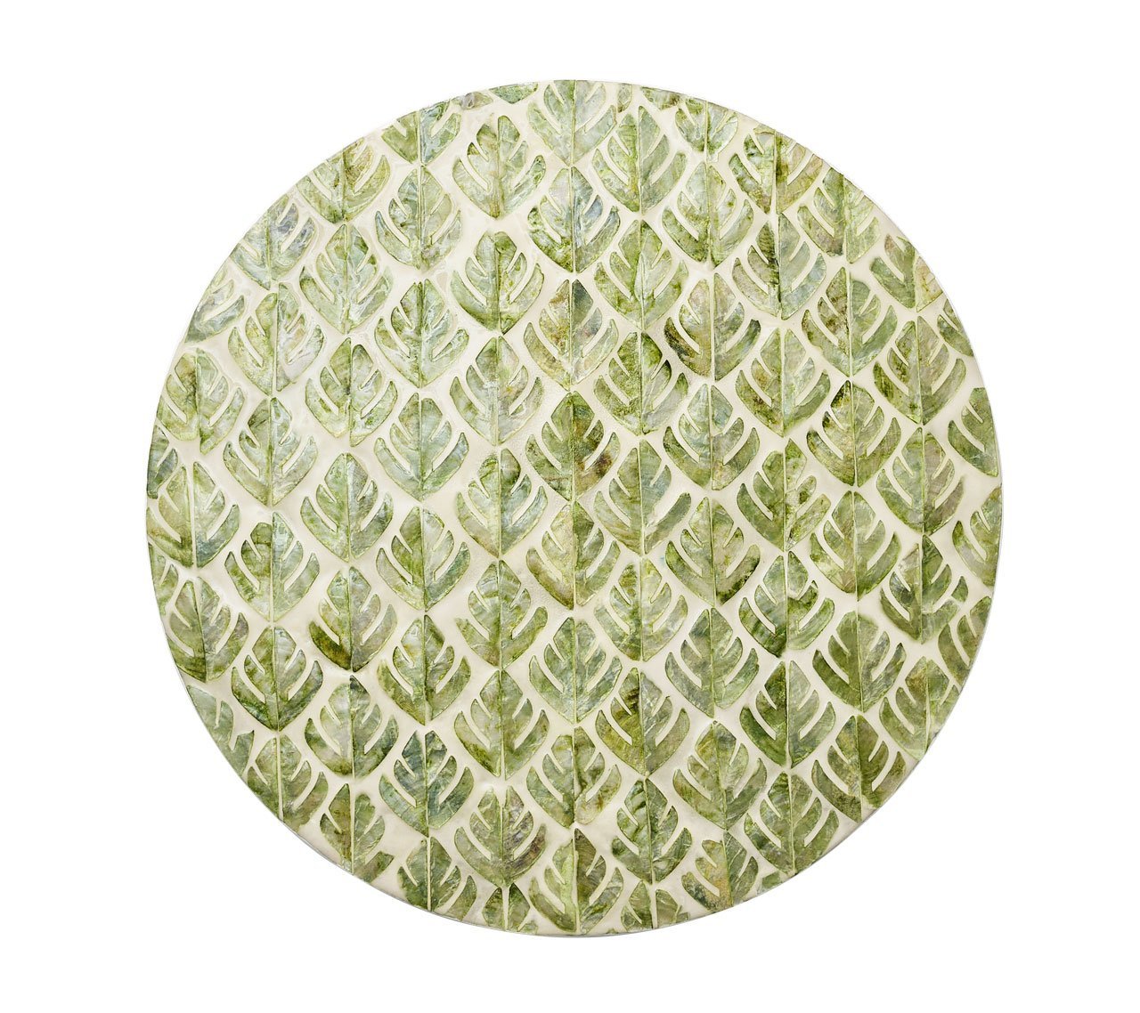 Kim Seybert Fern Placemat Ivory/Green