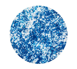 Kim Seybert Splash Placemat - White & Blue