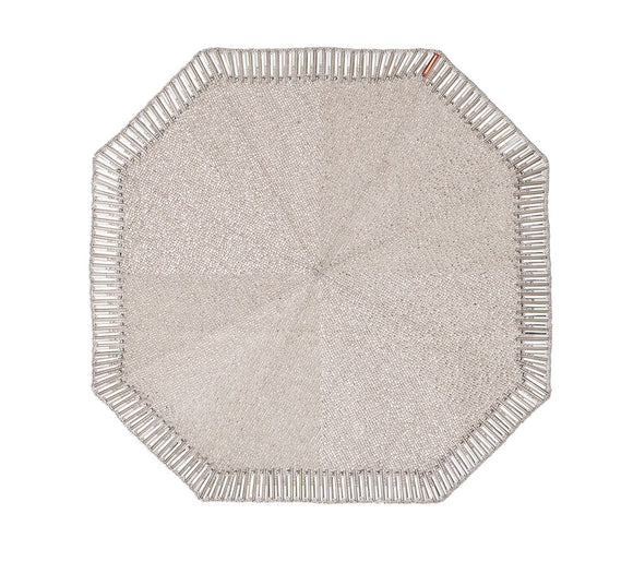 Kim Seybert Louxor Placemat in Silver/Crystal