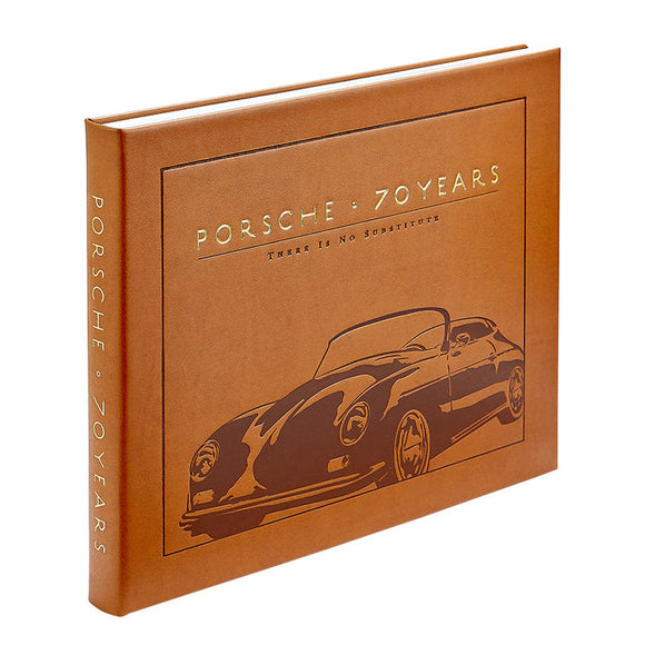 Porsche 70 Years Tan Bonded Leather