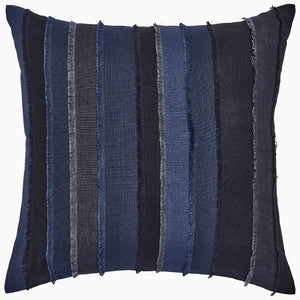 John Robshaw Fringed Indigo Decorative Pillow