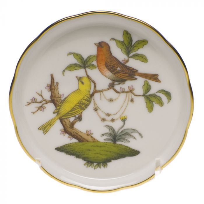 Herend Rothchild Bird Coaster, Motif 6