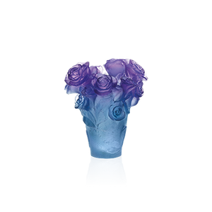 Blue and Purple Vase Rose Passion