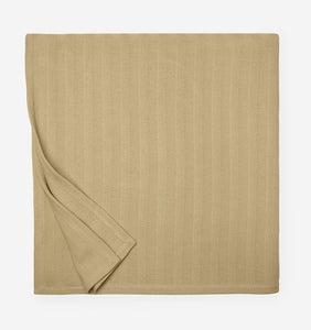 Sferra Tavira F/Q Blanket Dark Khaki