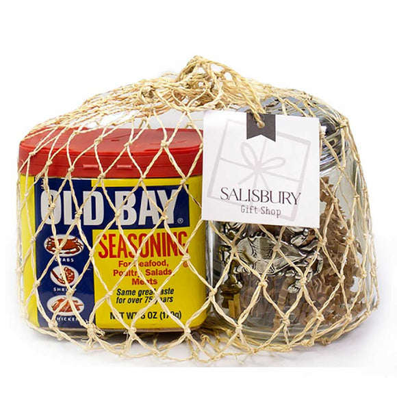Blue Crab Shaker & Old Bay Gift Set
