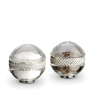 Platinum Braid Salt & Pepper - Set of 2