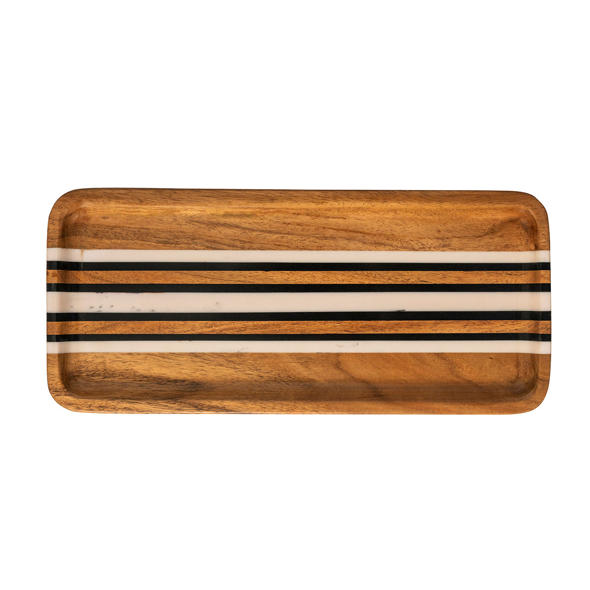 Juliska Stonewood Stripe Tray