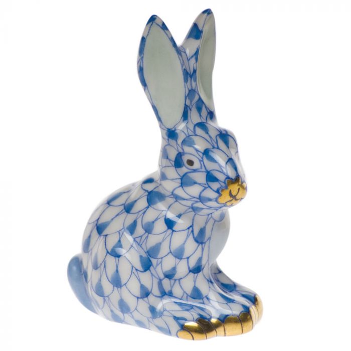 Herend Miniature Sitting Rabbit - Thumbnail 5