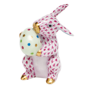 Herend Easter Bunny, Raspberry
