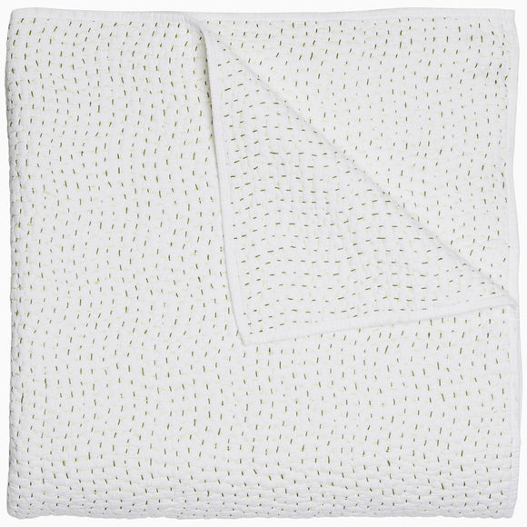 John Robshaw Moss Coverlet, Queen