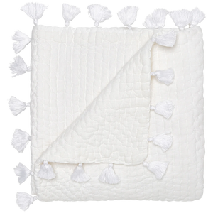 John Robshaw Sahati White Throw