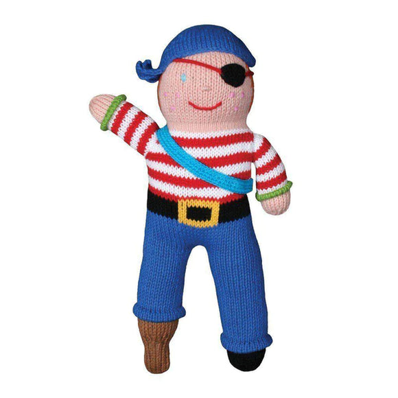 Arrr-Nee The Pirate Hand Knit Doll 7
