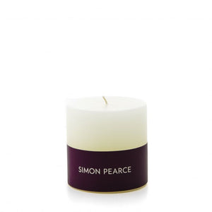 Simon Pearce Pillar Candle 3 x 3, Ivory
