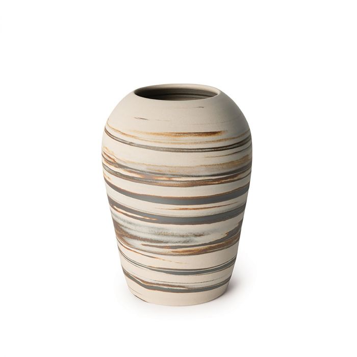 Simon Pearce Beachstone Classic Vase Sand