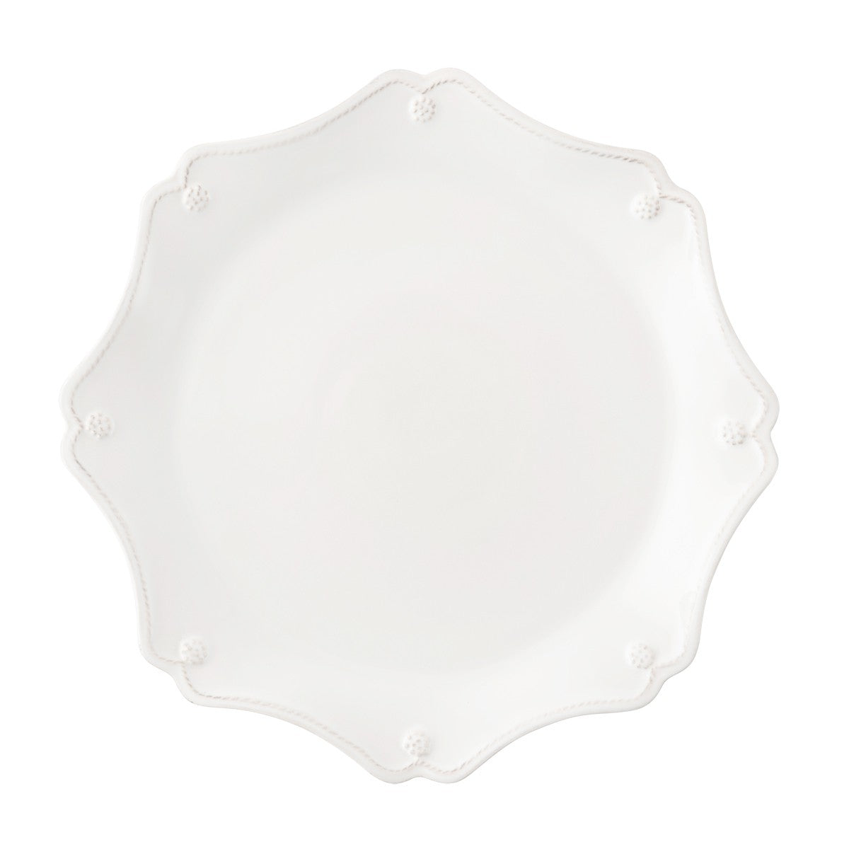 Scallop Charger/Server Plate B&T White - Thumbnail 2