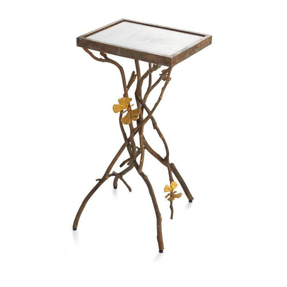 Michael Aram Butterfly Ginkgo Accent Table