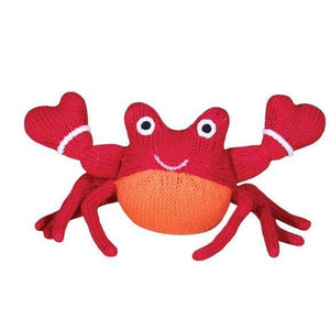 Corey the Crab Knit Doll