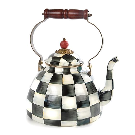Enamel Tea Kettle - Thumbnail 4