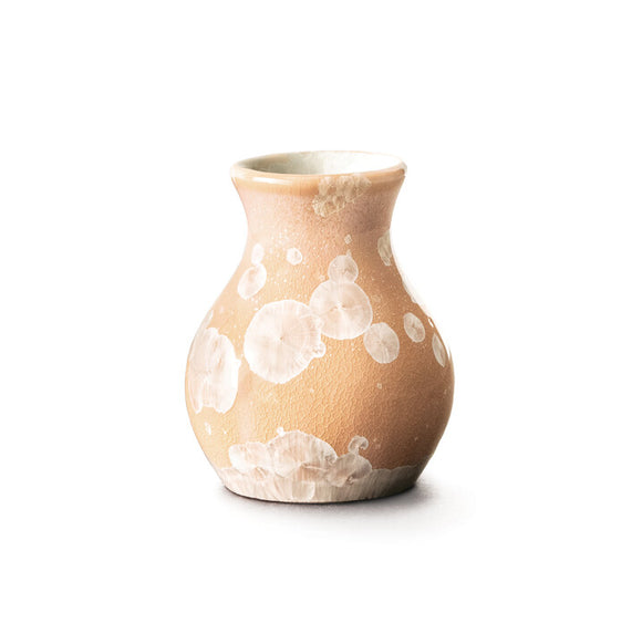 Simon Pearce Curio Crystalline Bud Vase-Sunset