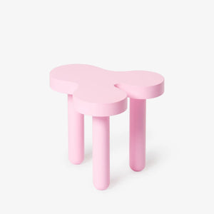Splat Side Table (short, pink)
