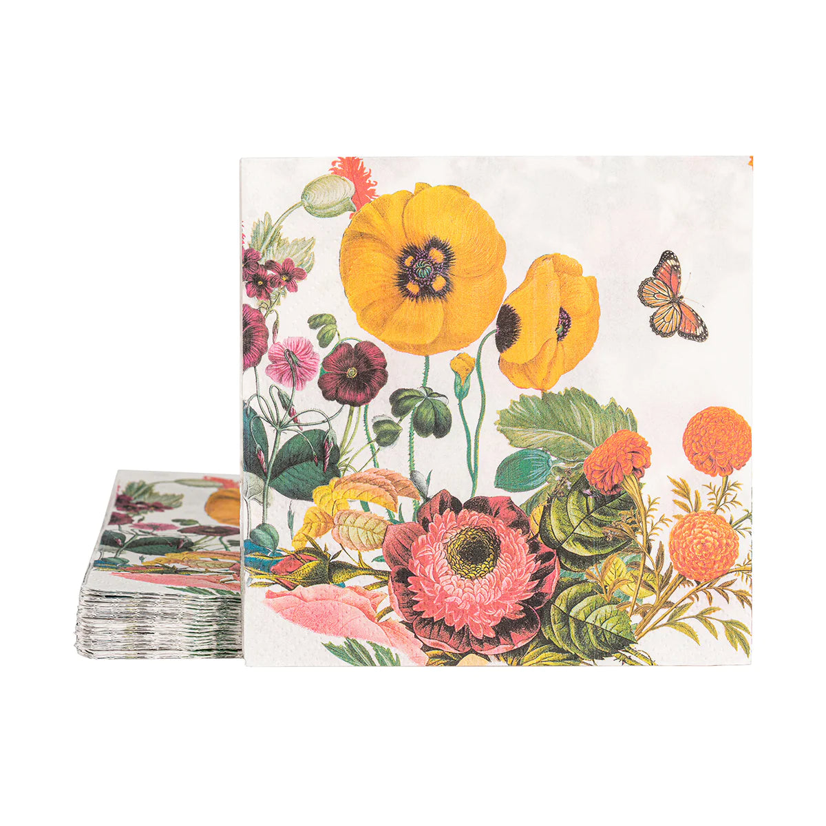 Juliska Field of Flowers Paper Napkins Set/20 - Multi