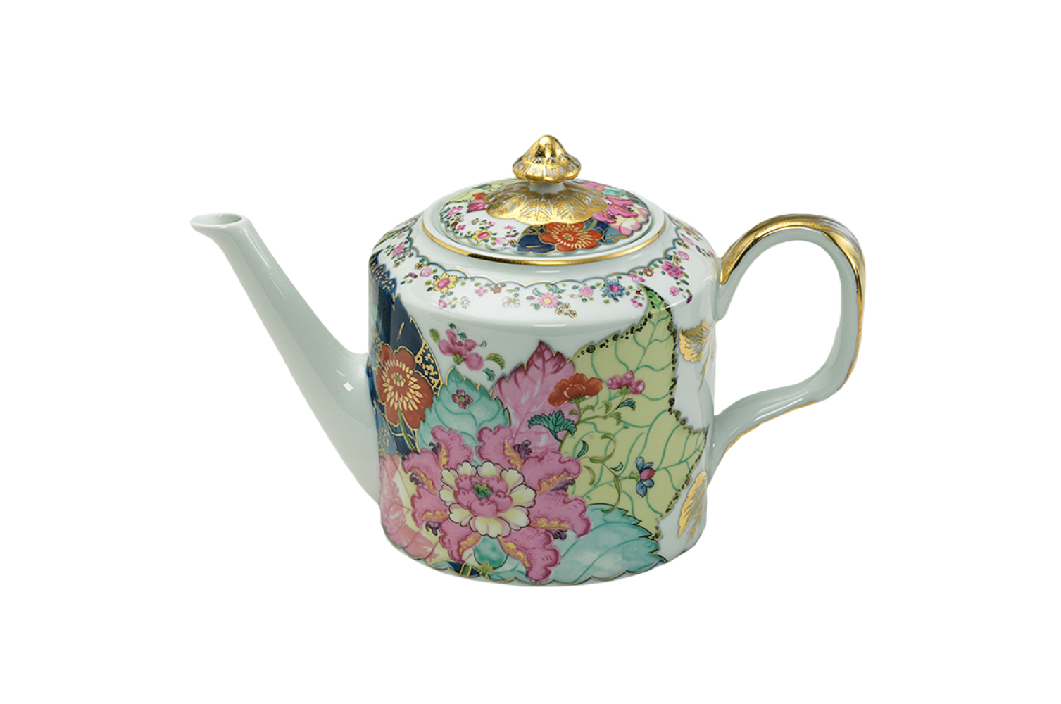 Mottahedeh Tobacco Leaf Teapot - Thumbnail 2