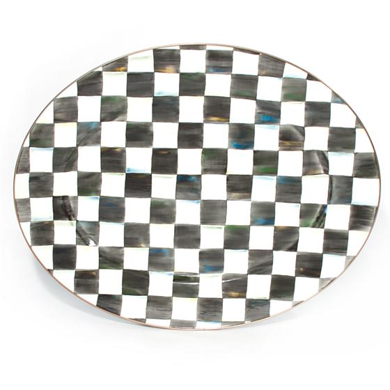 MacKenzie-Childs Courtly Check Platter - Thumbnail 5