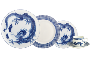 Mottahedeh Blue Dragon Dinnerware Collection