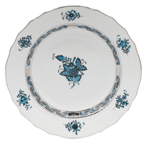 Herend Chinese Bouquet Salad Plate, TURQ