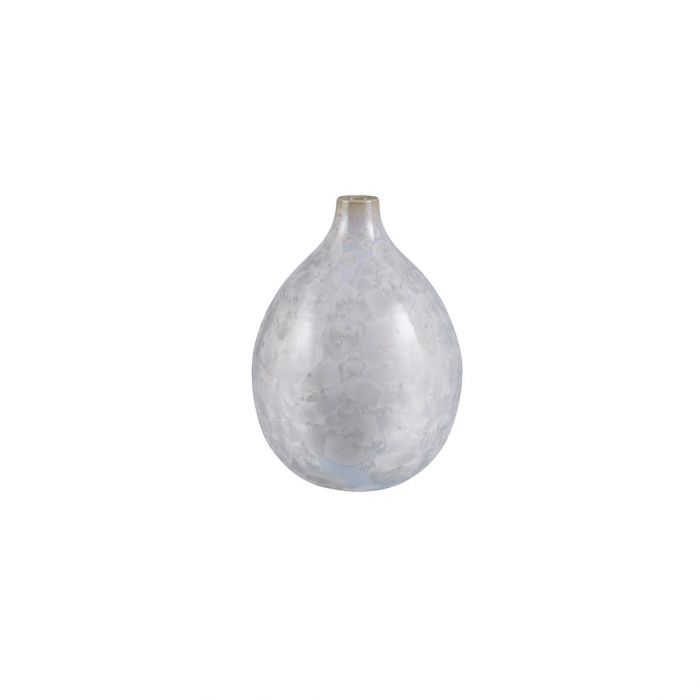 Simon Pearce Candent Crystalline Teardrop Vase, Candent- Small