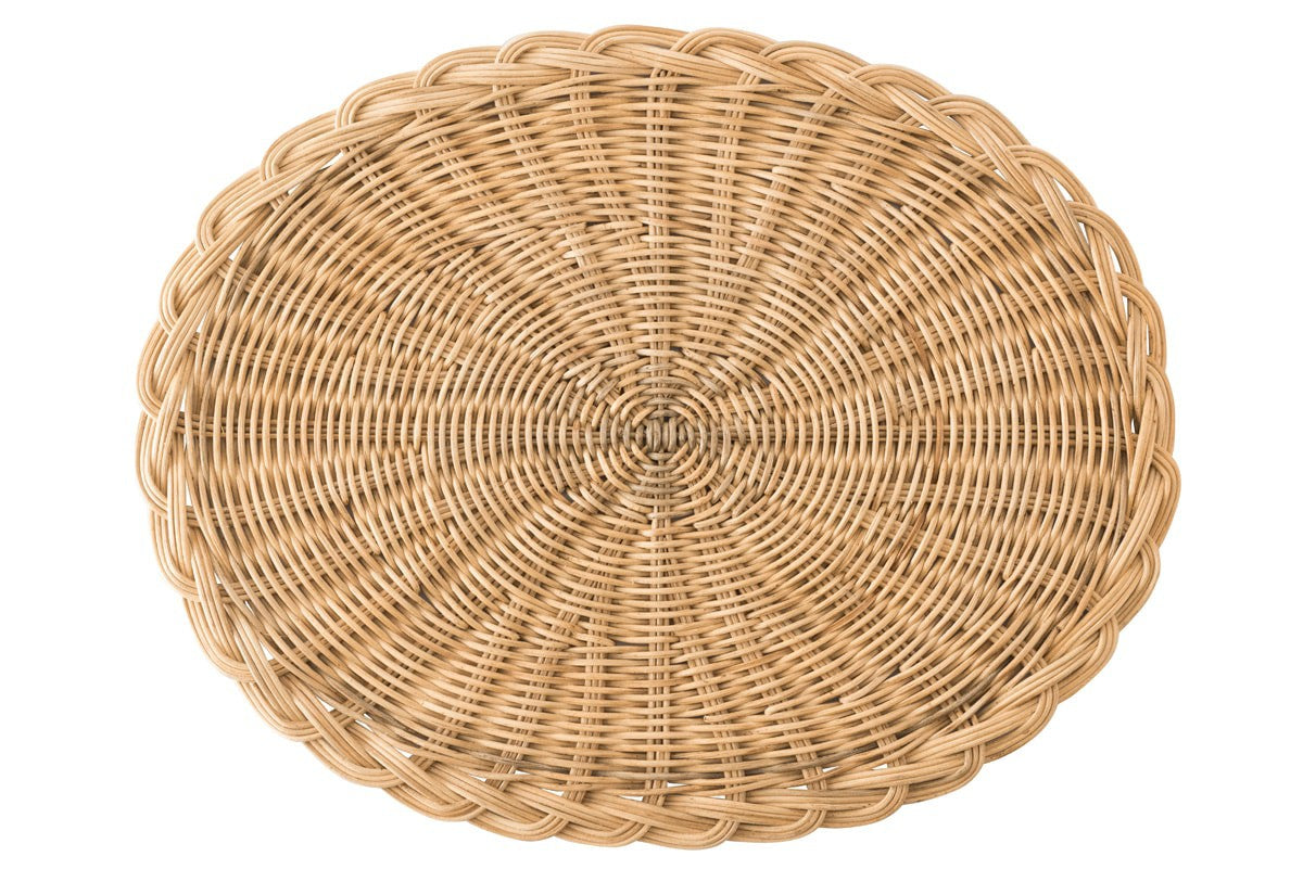 Juliska Braided Basket Oval Placemat, Natural