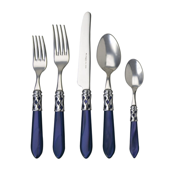 Aladdin Brilliant Five-Piece Place Setting, Blue
