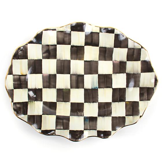 Courtly Check Large Serving Platter
