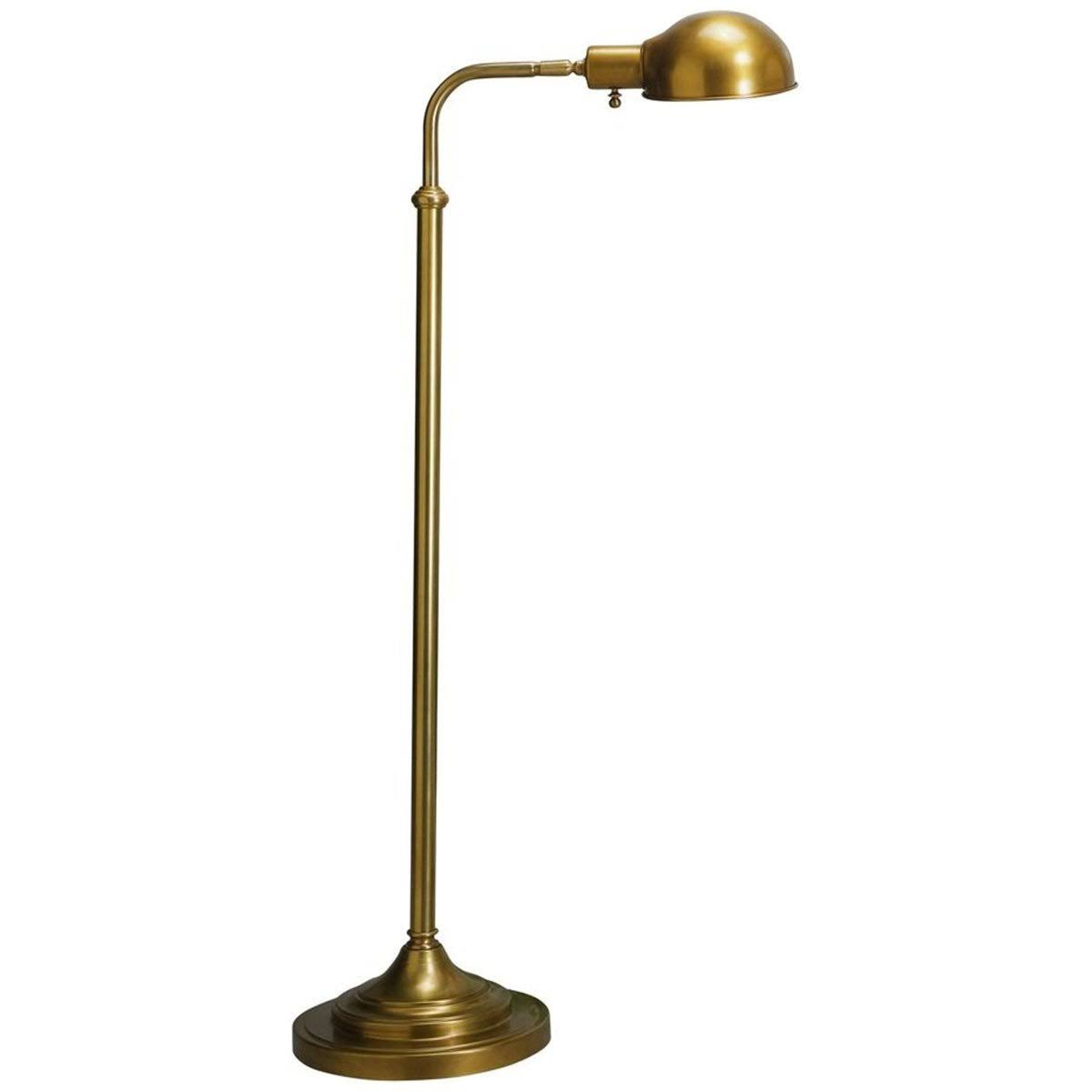Kinetic Floor Lamp, Brass