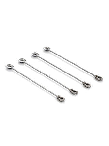 Michael Aram Rope Stirrer Spoon, Set of 4