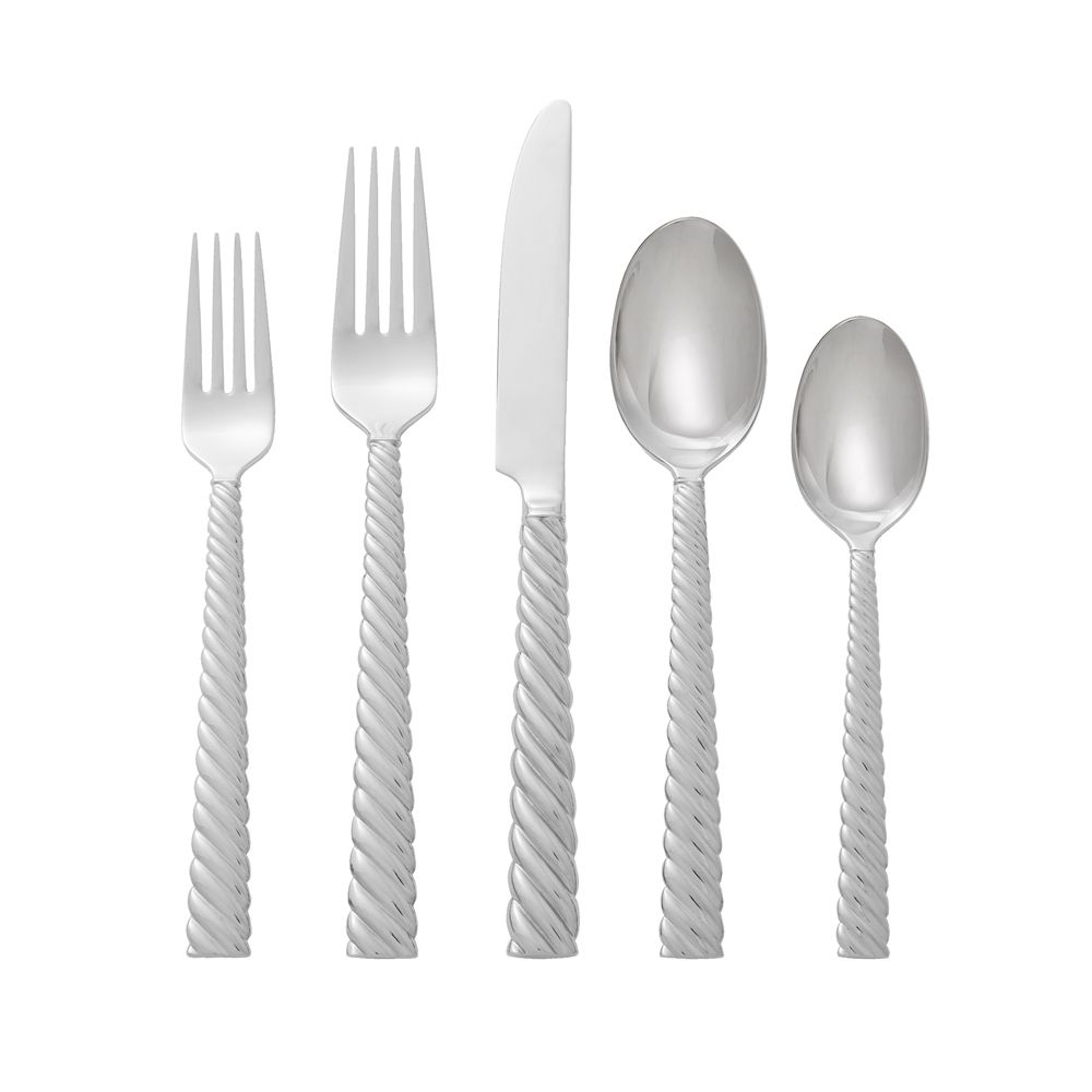 Twist 5 Piece Flatware Set