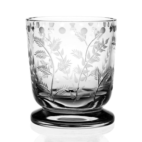 Fern Footed Vase 4.5