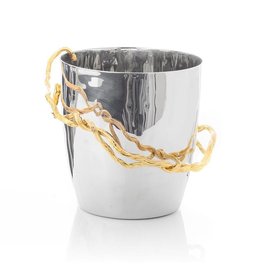 Michael Aram Wisteria Gold Champagne Bucket - Thumbnail 2