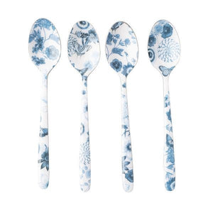 Juliska Field of Flowers Chambray Set of 4 Spoons