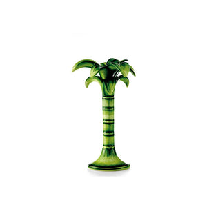 Medium Palm Green Candleholder