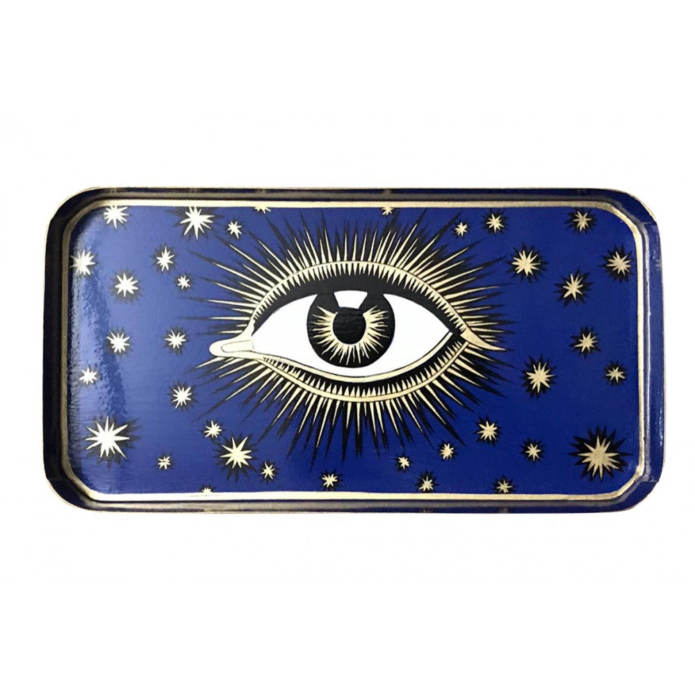 Eye Handpainted Iron Tray - Thumbnail 2