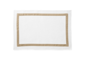 Matouk Lowell Placemat s/4 - Champagne