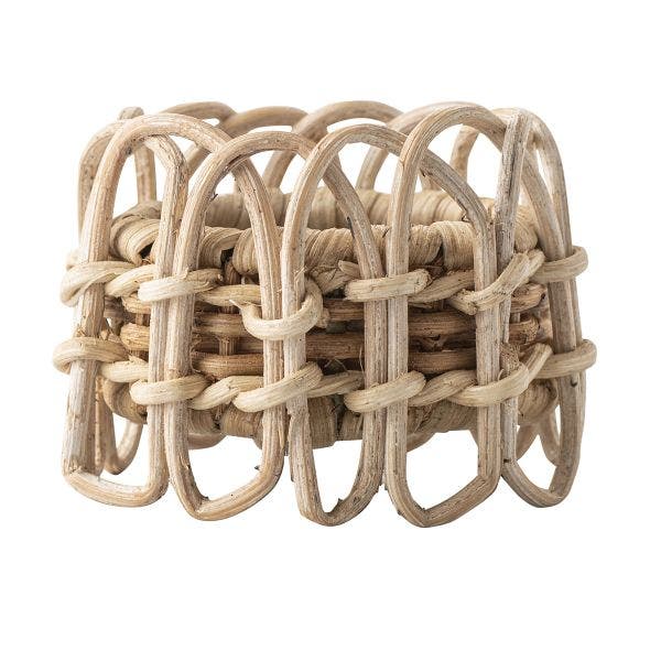 Juliska Napkin Ring Provence Rattan, Whitewash