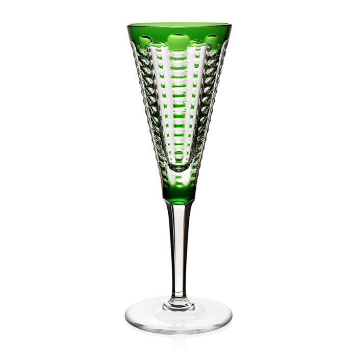 Lulu Champagne Flute Emerald The Little House Shop