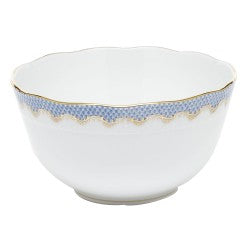 Herend Light Blue Fish Scale Serveware