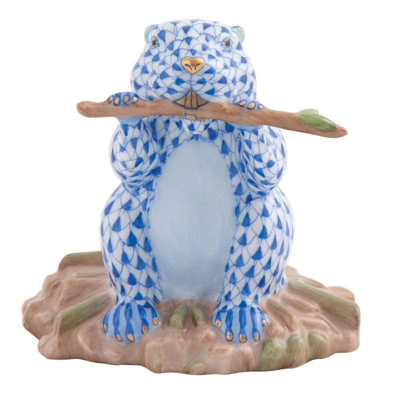 Herend Beaver On Dam