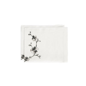 Michael Aram Black Orchid Fingertip Towel S/2