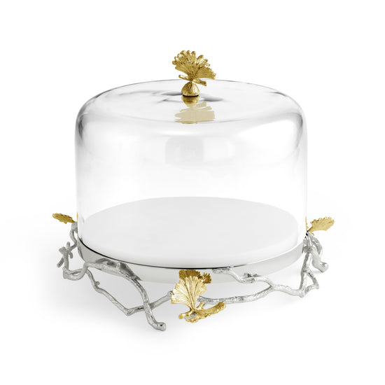 Glass Cake Dome with Stand – Wrap a Wish