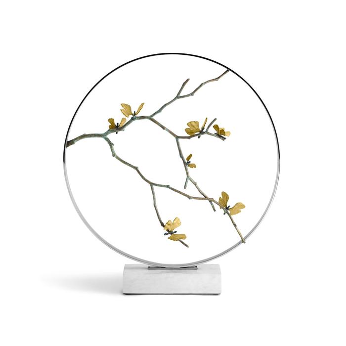 Michael Aram Butterfly Ginkgo Moon Gate Sculpture